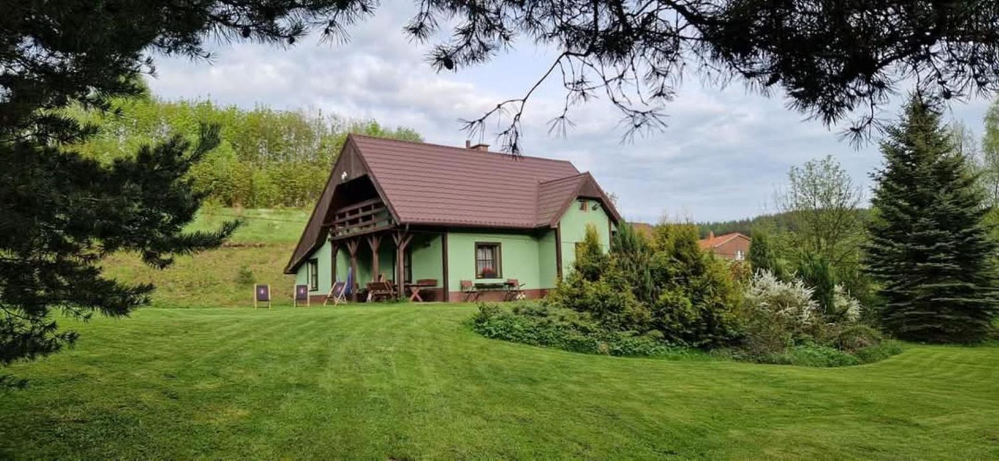 Дерев'яний котедж Dach Pod Sowa *